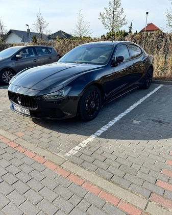 Maserati Ghibli cena 97500 przebieg: 113580, rok produkcji 2014 z Toruń małe 92